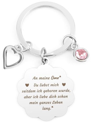 Muttertagsgeschenke für Oma,Muttertagsgeschenk Oma,Oma Geschenk,Geschenke für Oma von Enkelin Enkeln,Geschenke für Oma,Oma Geschenk Weihnachten,Geburtstagsgeschenk für Oma,Schlüsselanhänger
