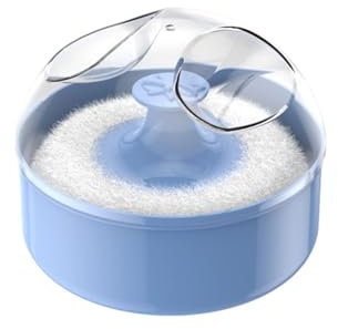 Souffle et récipient pour poudre corporelle - Souffle de poudre pour