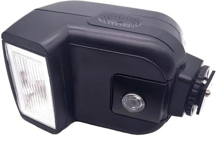 budiniao Flash digitale slave leggero ad alte prestazioni con staffa a slitta, facile da installare, accessori universali per fotocamere digitali, flash universale per fotocamere con staffa a slitta