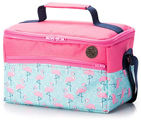 BAMBINIWELT Tasche für Toniebox, Musikbox-Tasche, für Hörwürfel kompatibel mit Toniebox und Tigerbox Touch, verstellbare Innenfächer, Netzfach für Zubehör, Toniebox Tasche (Modell 25)