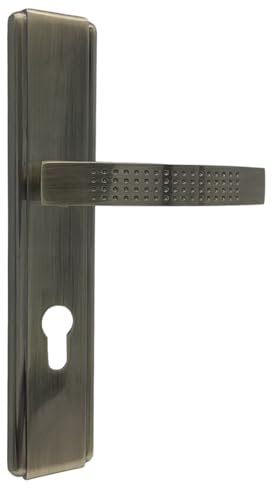 domino Türgriff ALMA M3 PZ-Profilzylinder 72 Drückergarnitur für Zimmertüren Langschild-Garnitur Türdrücker-Set Türbeschläge