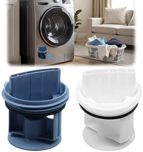 Filtre pour Machine à Laver,2pcs Filtre à Peluches,Filtres de Vidange pour Machine à Laver,Filtre à Peluches pour Machine à Laver,Filtre à Poils et Peluches pour Machines à Laver