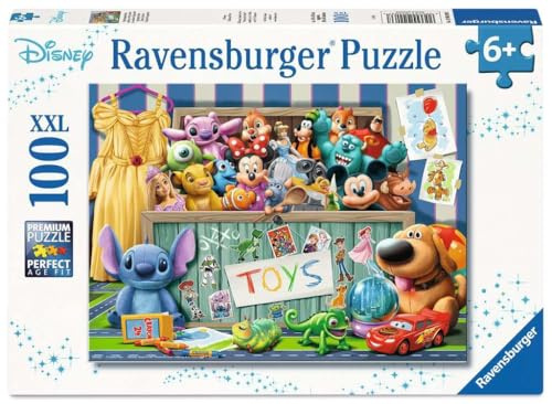 Ravensburger Disney Pixar Multicharacter 100 Piece XXL Puzzle for Kids 6+