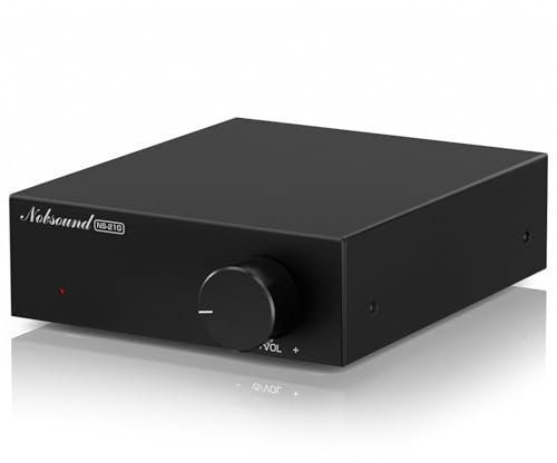 Nobsound Mini Mono Subwoofer Verstärker: 100W HiFi Verstärker mit TPA3116 & Tiefpassfilter für Heimkino, Bass Shaker, Gaming, Subwoofer, Lautsprecher (NS-21G)