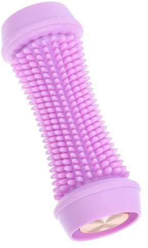 Gogogmee Massage Pied Manuel pour Fascias et Points de Déclenchement Entraînement Arche Plantaire Relaxation Musculaire Outil de Yoga Portable Couleur Violette