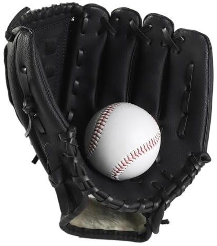 Baseballhandskar basebollhandske för vuxna och barn, basebollträning, förtjockad stoppning, pitcher-basebollhandske