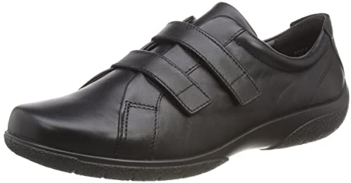 Hotter Womens Leap II Wide Fashion Shoes Black 7