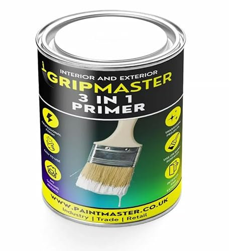 Paintmaster GripMaster White Multi Purpose Surface Primer from (1 LItre)
