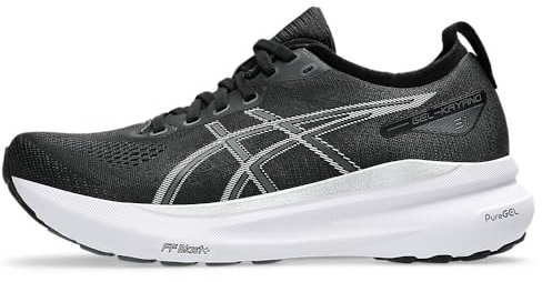 Asics Damen Gel-Kayano 31 Sneaker, Black Pure Silver, 36 EU