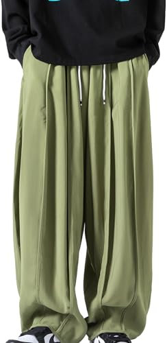 Generisch Tai-Chi-Hosen Komfortabel Atmungsaktiv Tai Chi Kung Fu Hose Lässig und Weich Tai Chi Hose für Herren und Damen Kampfsporthose Kung-Fu-Hose Yoga-Laterne Jogginghose,01,XL