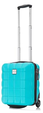 ATX Luggage 40x30x20cm | Ryanair EasyJet Wizz Air | 2 Wheels Under Seat Cabin Suitcase Trolley | Mint Green | 24 Liters