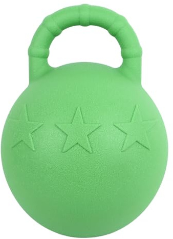 Flockboll för Hundar, Gummihäst Hundar Hoppaboll Hästboll Jolly Ball Rolig Interaktiv Hästlekboll för Häststall