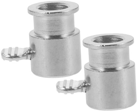 FONDOTIN 2pezzi Fisso Per Asta Di Grigliare Bullone Per Spiedo Da Barbecue Accessorio Per Esterna Parte Di Supporto Per Asta Di g Grillare Fermo Per Di Bilanciamento Set Di Accessori Per Ba