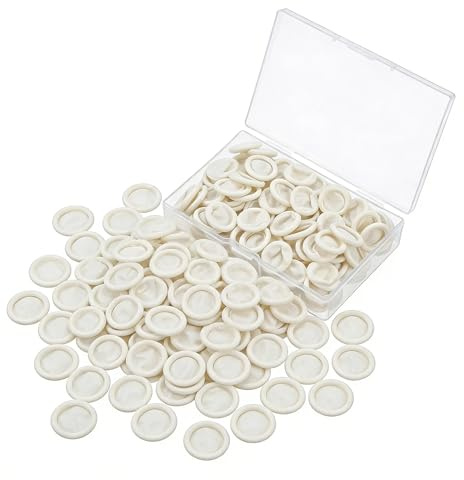 Finger Cots Disposable, Medium Finger Thumb Gloves Protectors, Sleeves Covers Protection for Fingertips,First Aid Finger Cots Durable & Comfortable 100 Count with Organizer Storage Box