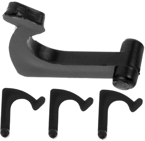 Abaodam 4 piezas Soporte para Brazo Tocadiscos Accesorio Vinilo Compatible Fijador Estable para Discos de Vinilo Montaje Sencillo y Seguro