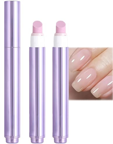 Nail Care Pen-Nail Cuticle Remover for Nail Care - Strengthens, Repairs & Nourishes Split Nails - Quick Absorption Cuticle Remover - Suitable for Men, Women & Elderly - Salon & Home Use, 2PCS