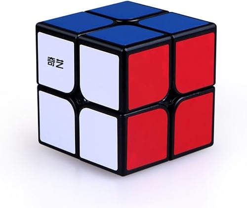 Logica Gochi - Cubo Magico 2x2 Qidi W - Cubo veloce e compatto - Puzzle twist - Gioco di logica - Per principianti e professionale