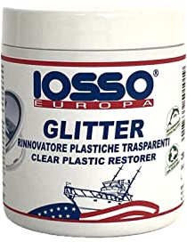 Iosso Europa Xgl2, Pasta Lucidante per Plastiche Trasparenti Tutti, Bianco, 250 ml