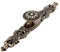 Mgoodoo Lot de 5 Poignées de porte pour Placards Style Vintage Rétro Bouton de meuble Couleur Bronze pour Ancien Rétro Meuble Bibliothèque Commode Armoire Tiroir