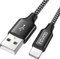 RAVIAD iPhone Ladekabel iPhone Kabel 1M [MFi-Zertifiziert] Lightning Kabel iPhone Nylon iPhone Schnellladekabel für iPhone 14 13 12 11 Pro Max Mini XR XS X 8 8 Plus 7 7 Plus 6s 6 6 Plus 5S 5 SE 2020