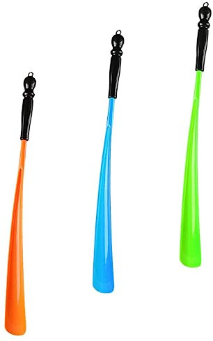 BESTYASH 3pièces -chaussures Outil Domestique Pour Personnes Âgées Avec Anneau De Suspension Et Forme Adaptée Au Talon