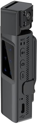 Bärbar liten digital videoinspelare Full HD 1080P Mini Wifi-kamera polis BodyCam automatisk mörkerseende miniatyrvideokamera