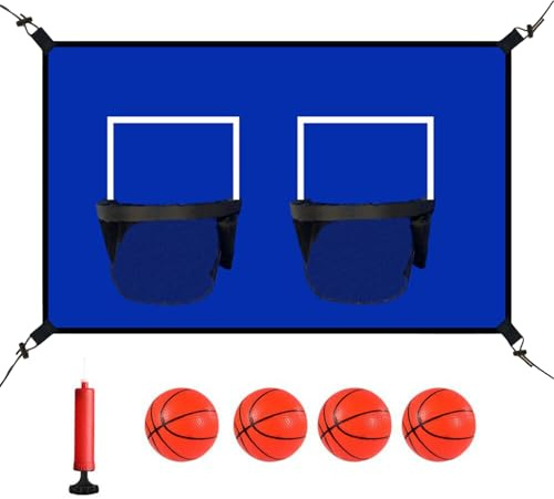 Basketballkorg För Trampolin Utomhus Basket För Trampolin Med 2 Korger