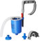 Dorccsi Skimmer per Piscina Fuori Terra, cestello Skimmer a Parete per Piscina Fuori Terra con Tubo Flessibile, cestello Rimovibile e Staffa Regolabile in Altezza. per laghetto