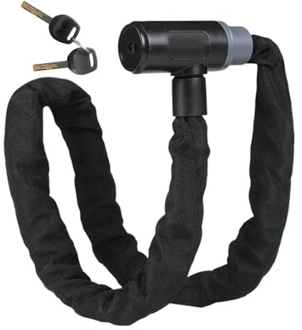 Candado Cadena Para Bicicleta - Candado Portátil Para Scooter,Suministros de Seguridad Antirrobo para Ciclismo al Aire Libre, Herramienta de Bloqueo Segura para Motocicletas