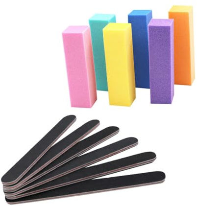 Herramienta de Pulido para Uñas, Juego de Limas Mini, 1 Set