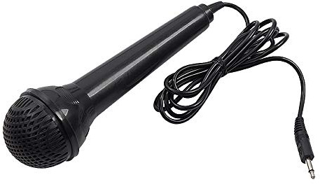 JUSTAUS Keyboard Microphone 3.5mm Small Port Keyboard Portable Microphone for Children Beginner Electronic Piano Music Keyboard