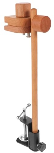 HOODANCOS Soporte Para Bastidor De Punto De Cruz Soporte De Aro De Madera Mesa De Herramientas De Madera Accesorios Para Bordado