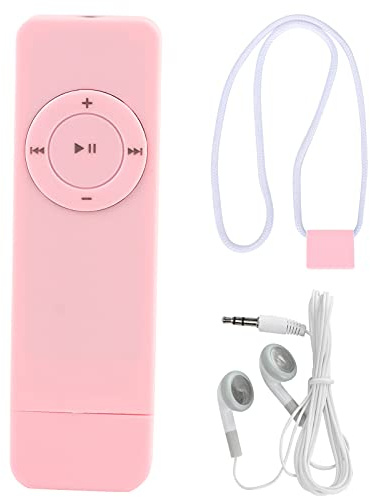 Lettore MP3, Lettore Musicale Digitale Portatile, Lettore Multimediale MP3 con Auricolari, Pulsanti Touch e Cordino per Sport, Corsa, Camminata, Supporta Schede SD Fino a 32 GB