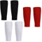 KOLZEMV 3 Paare Kinder Fußball Stutzen, stutzen kinder fußball, Fußball Sleeves Tubes Sportsocken Trainingssocke Sockenstutzen Fußballstutzen für Fussball Basketball Laufen Radfahren Marathon