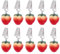 PH PandaHall 10pcs Strawberry Tablecloth Clips Tablecloth Weight Clips Resin Table Cover Weight Clips Tablecloth Weights Hangers Handicraft Tablecloth Clips for Decor Outdoor Party Wedding Picnic