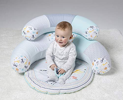 BABYZEE Safari Sit Me Up, Baby nest and sit up Support