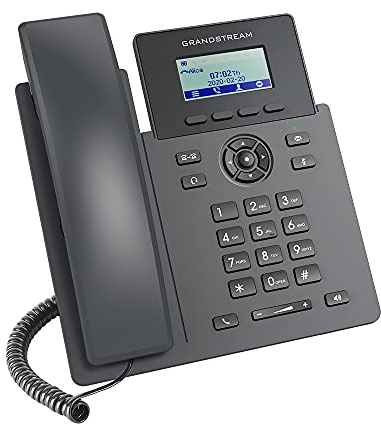 GRANDSTREAM Networks GRP2601P Telefono IP Nero 2 Linee LCD