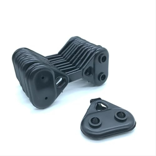 Clip Attache Tetine, Clip de Bâche/Brise-Vue, Clips pour Fixation Filet d'ombrage Fermarete Frangisole, Fixation à Suspendre pour Bâche de Protection Salon de Jardin - 50 Pièces (Noir)