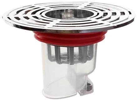 Tappo Doccia Antiodore Nucleo di scarico a pavimento universale Valvola di scarico for bagno Doccia Cattura capelli Anti-intasamento Tappo for lavandino Anti odore Fogna Filtro a pavimento(7CM Suitabl