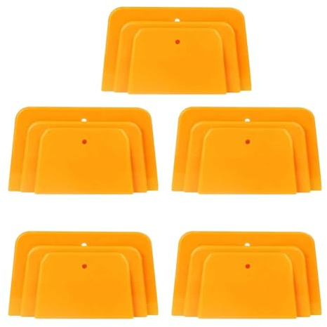 Feriany Distributeur de mastic de carrosserie réutilisable en plastique pour mastic, glaçage, mastic d'étanchéité et peinture 3 tailles