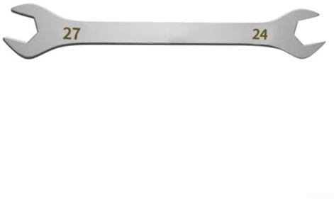 Set di 6 chiavi ultra sottili da 3 mm con estremità aperta, set di chiavi ultra sottili per spazi ristretti, riparazione tubi, utensili manuali, misure metriche