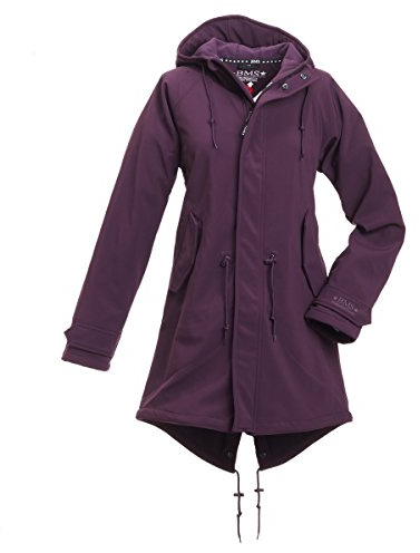 BMS HafenCity Coat SoftShell - Damenkurzmantel - purple - 52