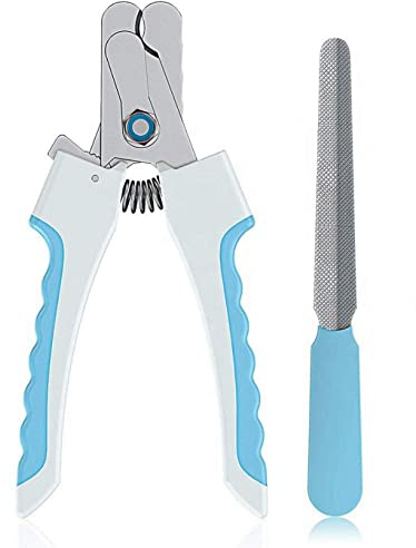 NiftyPlaza Dog Nail Clippers and Trimmer - Pet Cat Easy to Use Cutting Claw Cutter Grooming Tool, Sharp Blades for Small Medium Large Breeds