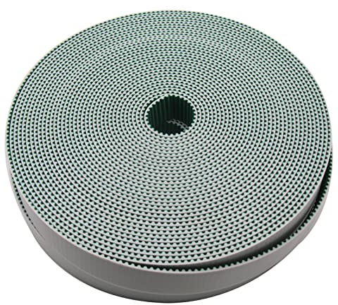 CKPSMS Marchio: PU STD STS S5M cinghia dentata aperta con fili di acciaio per macchine industriali (larghezza: 15 mm, lunghezza: 8 metri)