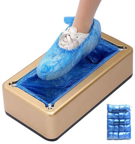 Machine Automatique de Distributeur de Couvre-chaussures, Machine de Couvre-chaussures avec 100 Couvre-chaussures, Distributeur de Couvre-chaussures Portable, pour Maison, Bureaux, L'usine, L'hôpital