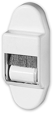 Mini-Gurtführung mit Bürstendichtung und Leitrolle, bis 15 mm Gurtbreite, Rolladengurt, Energieeinsparung, von EVEROXX®