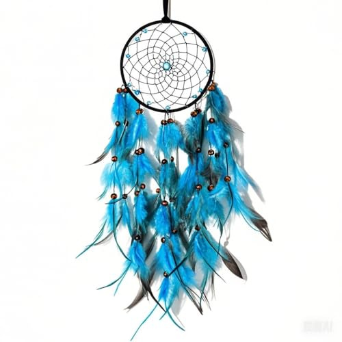 Traumfänger Wanddeko, handgefertigt, DIY Bohemian-Dekor, Wandbehang, Ornament, Traumfänger Boho Anhänger,Kinderzimmer-Dekoration, Kunsthandwerk, Mädchen-Geburtstagsgeschenk Schlafzimmer