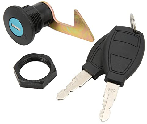 Cerradura trasera para maletero, cerradura trasera para scooter, apto para plástico universal de alto rendimiento para motocicletas eléctricas (#3)