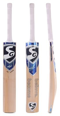 SG Premium HP Spark Kashmir Willow Cricket bat, Endorrsed by Hardik Pandya - Multiple Sizes (Size 4, Size 5, Size 6) (Size 5 - Age 10-12 yrs)