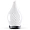 Porseme Aroma Diffuser 150ml, Handgeblasen Glas Diffuser für Ätherische Öle,Luftbefeuchter mit Timer Ultraschall Cool Mist Leise,7 Arten LED Lichtfarben,Auto Power-Off BPA Frei für Wohnung(Pure White)